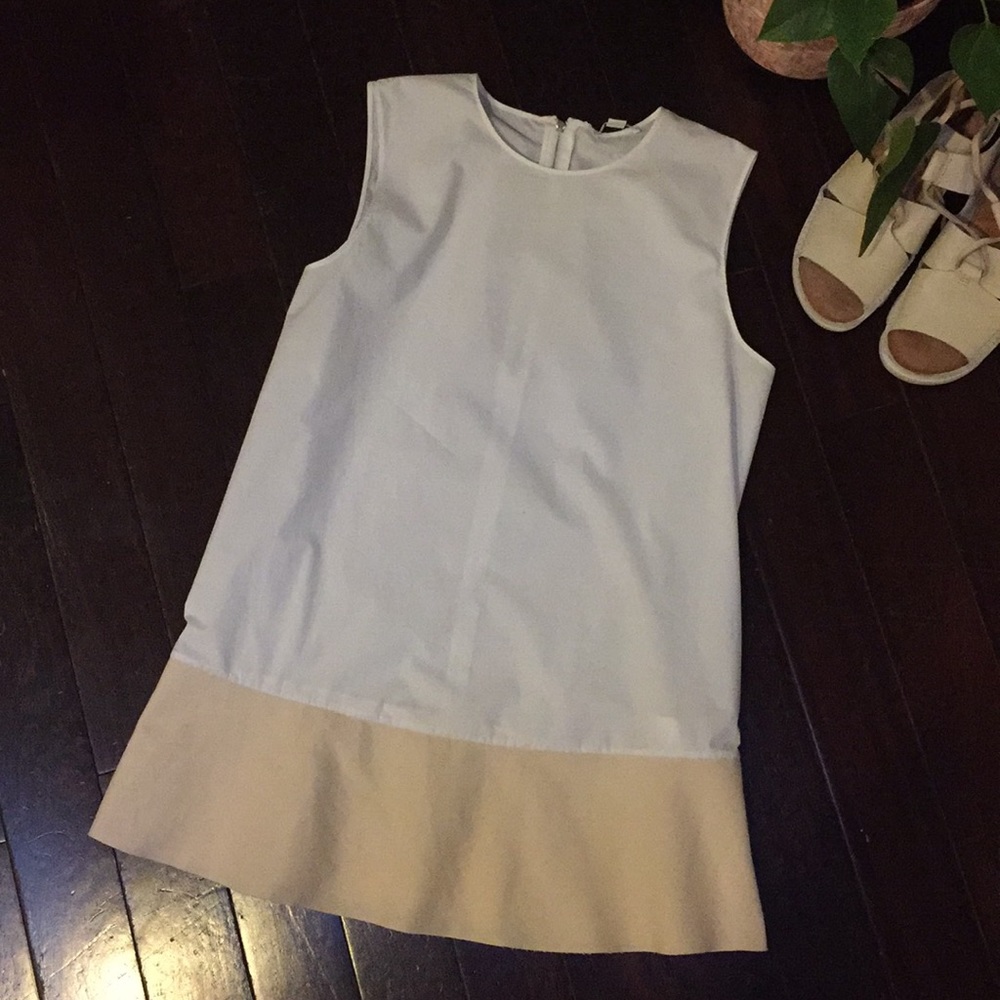 COS Cotton Poplin Sleeveless Tunic
